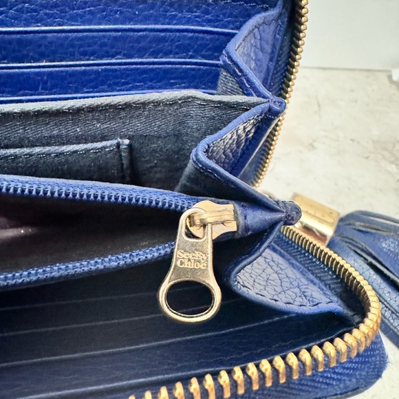 See by Chloe Blue tassel wallet - Picture 9 of 10